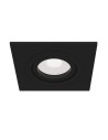 Maytoni Atom 1xGU10 50W flush mount DL024-2-01B black