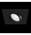 Flush-mounted lamps - pendants - Maytoni Atom 1xGU10 50W flush mount DL024-2-01B black - product 2