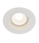 Flush-mounted lamps - pendants - Maytoni Akron 1xGU10 50W flush mount DL025-2-01W white - product 1