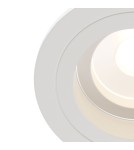 Flush-mounted lamps - pendants - Maytoni Akron 1xGU10 50W flush mount DL025-2-01W white - product 3