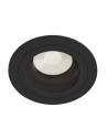 Maytoni Akron 1xGU10 50W flush mount DL025-2-01B black