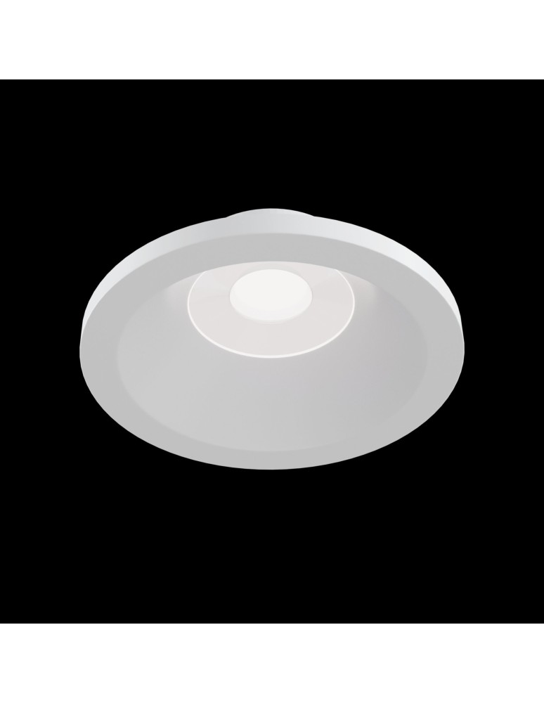 Flush-mounted lamps - pendants - Maytoni Zoom 1xGU10 50W flush mount DL032-2-01W white - product kolory-swiatla.pl 2