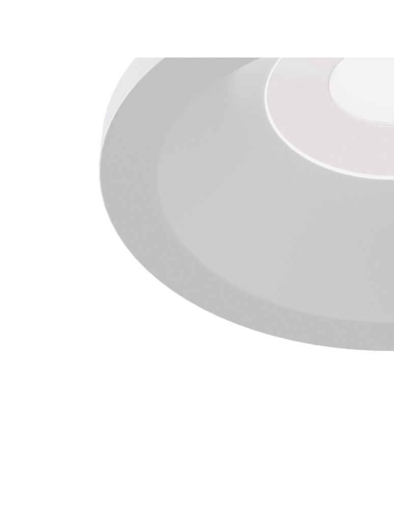 Flush-mounted lamps - pendants - Maytoni Zoom 1xGU10 50W flush mount DL032-2-01W white - product kolory-swiatla.pl 3