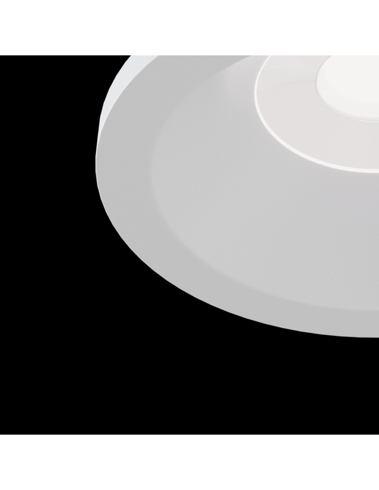 Flush-mounted lamps - pendants - Maytoni Zoom 1xGU10 50W flush mount DL032-2-01W white - product kolory-swiatla.pl 4