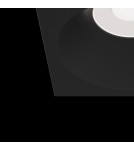 Flush-mounted lamps - pendants - Maytoni Zoom 1xGU10 50W flush mount DL033-2-01B black - product 3