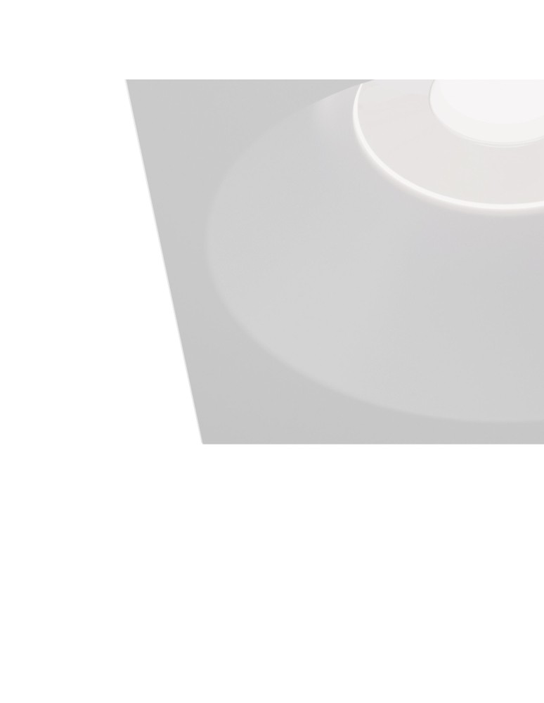 Flush-mounted lamps - pendants - Maytoni Zoom 1xGU10 50W flush mount DL033-2-01W white - product kolory-swiatla.pl 3