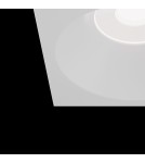 Flush-mounted lamps - pendants - Maytoni Zoom 1xGU10 50W flush mount DL033-2-01W white - product 4