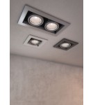 Flush-mounted lamps - pendants - Maytoni Metal Modern 2xGU10 50W flush mount DL008-2-02-W white - product 3