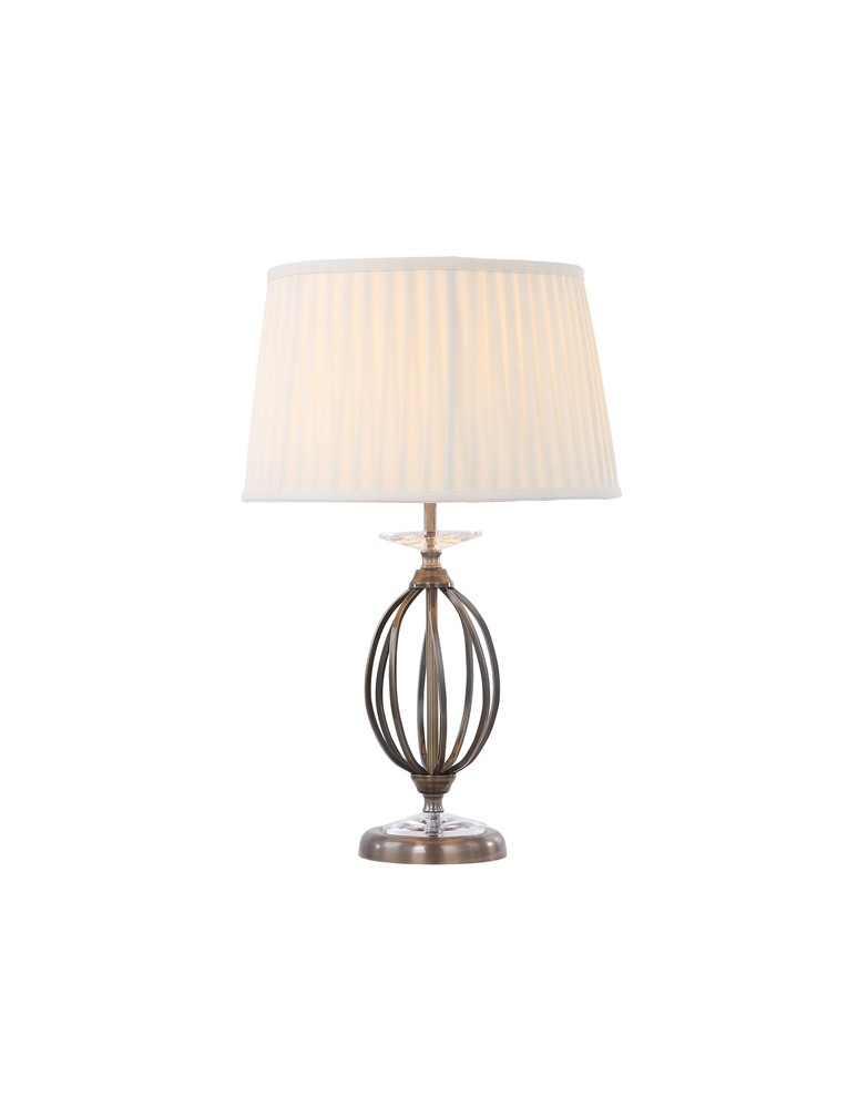 Classic table lamps - Elstead AEGAN 1x60W E27 AG/TL AGED BRASS Desk Lamp. - product kolory-swiatla.pl 1