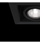 Flush-mounted lamps - pendants - Maytoni Metal Modern 2xGU10 50W flush mount DL008-2-02-B black - product 4