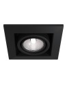 View Maytoni Metal Modern 1xGU10 50W flush mount DL008-2-01-B black
