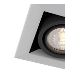 Flush-mounted lamps - pendants - Maytoni Metal Modern 1xGU10 50W flush mount DL008-2-01-W white - product 4