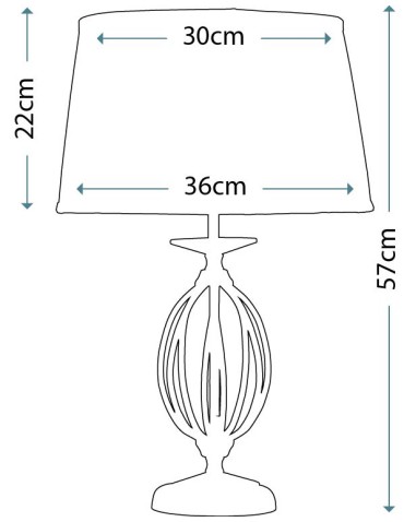 Elstead AEGAN 1x60W E27 AG/TL AGED BRASS Biurkowa - produkt 2