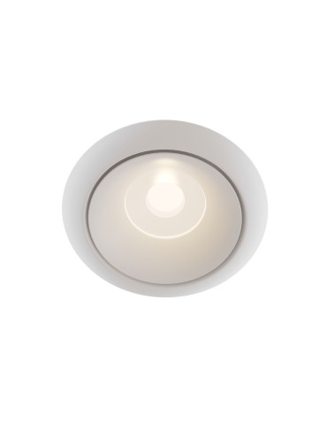 Maytoni Yin 1xGU10 50W flush mount DL030-2-01W white