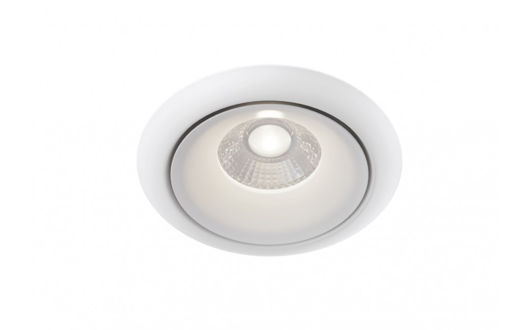 Maytoni Yin LED 8W 3000K 650lm podtynkowa DL031-2-L8W biały