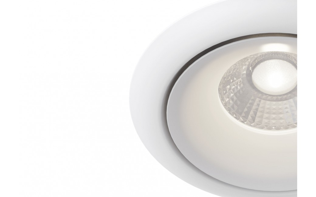 Maytoni Yin LED 8W 3000K 650lm podtynkowa DL031-2-L8W biały