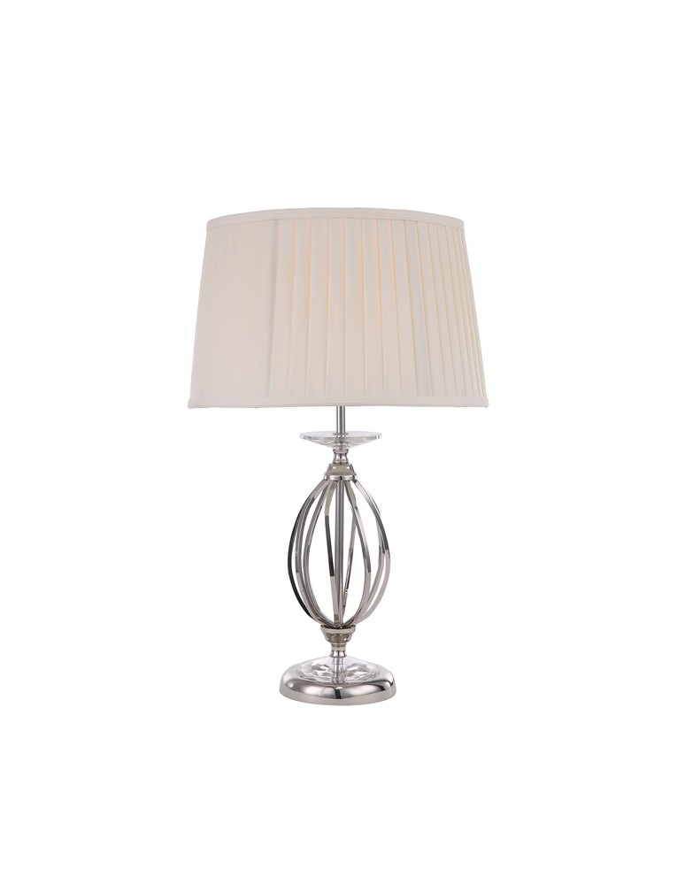 Classic table lamps - Elstead AEGAN 1x60W E27 AG/TL POL NICKEL Desk Lamp. - product kolory-swiatla.pl 1