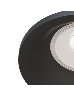 Maytoni Slim 1xGU10 50W flush mount DL027-2-01B black - product 2