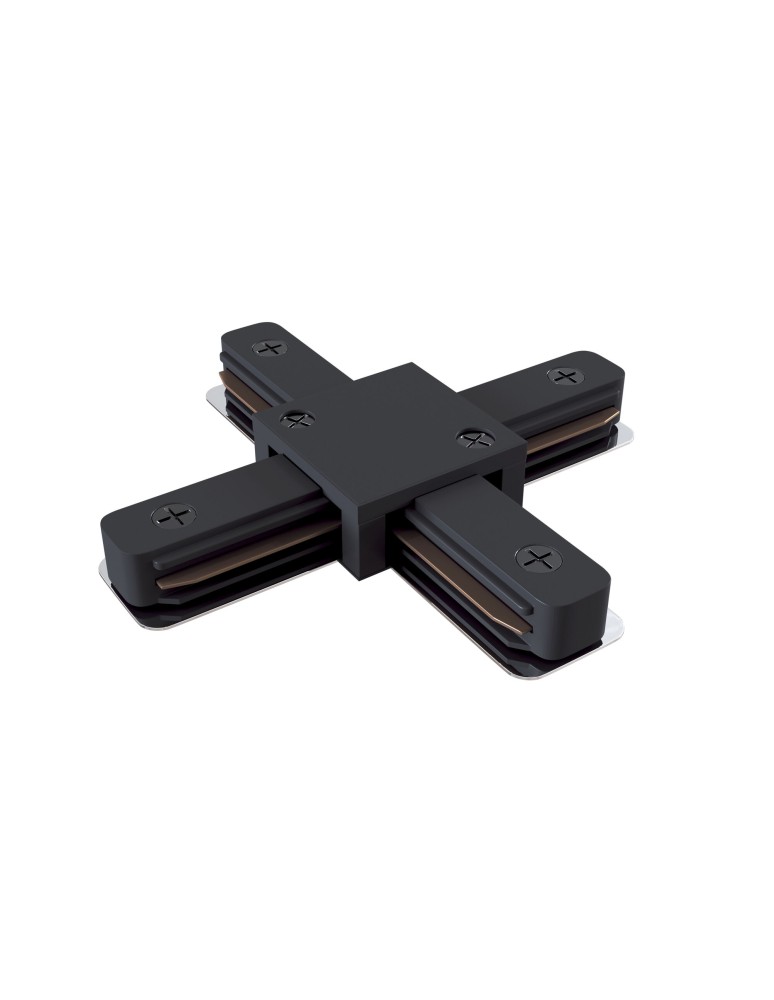 Accessories for 1 phase busbars - Maytoni for busbar 1F X connector TRA001CX-11B black - product kolory-swiatla.pl 1