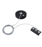 Accessories for 1 phase busbars - Maytoni to rail 1F pendant cord TRA001CW-11B black - product 1