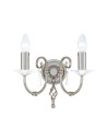 Elstead AEGAN 2x60W E14 AG2 POL NICKEL Wall lamp.
