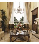 Chandelier chandeliers - Elstead AEGAN 8x60W E14 AG8 AGED BRASS Chandelier. - product 2