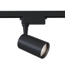 Track lighting - Maytoni LED 6W 3000K 450lm spotlight for busbar Maytoni TR003-1-6W3K-B black - product 1