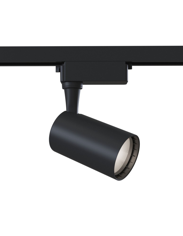 Track lighting - Maytoni LED 6W 3000K 450lm spotlight for busbar Maytoni TR003-1-6W3K-B black - product kolory-swiatla.pl 1