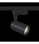 Track lighting - Maytoni LED 6W 3000K 450lm spotlight for busbar Maytoni TR003-1-6W3K-B black - product 2