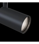 Track lighting - Maytoni LED 6W 3000K 450lm spotlight for busbar Maytoni TR003-1-6W3K-B black - product 4