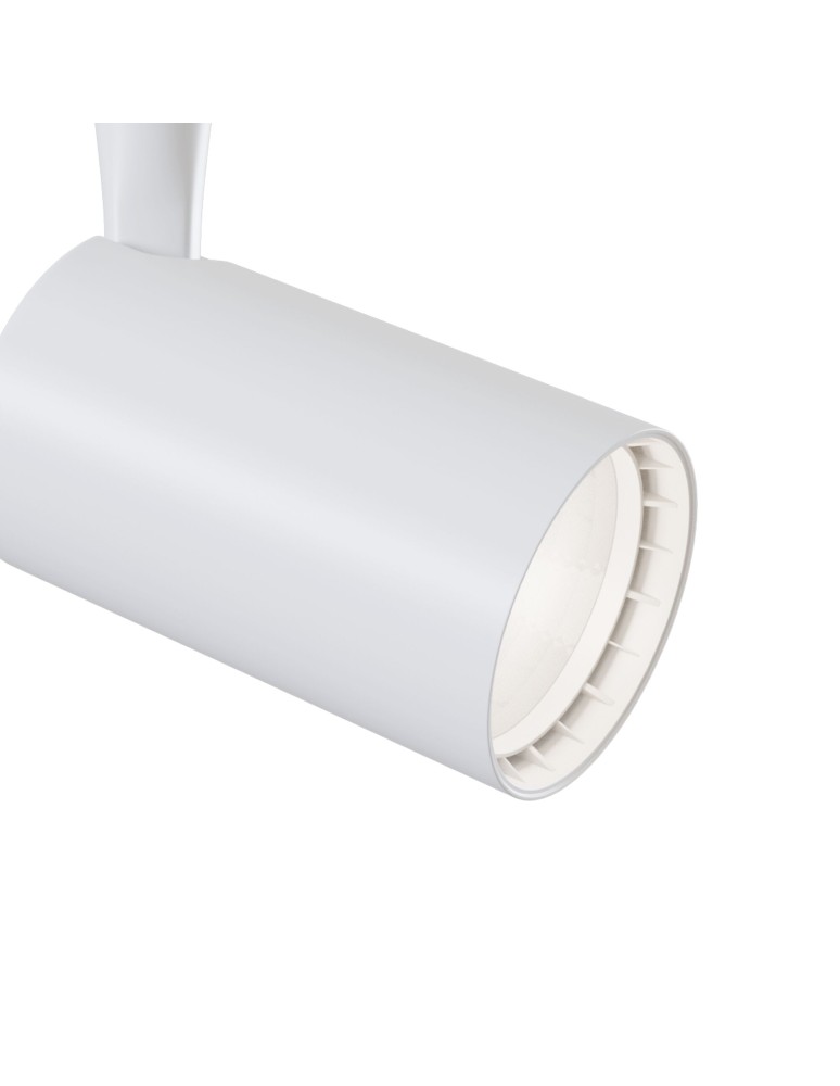 Track lighting - Maytoni LED 6W 3000K 450lm spotlight for busbar Maytoni TR003-1-6W3K-W white - product kolory-swiatla.pl 4