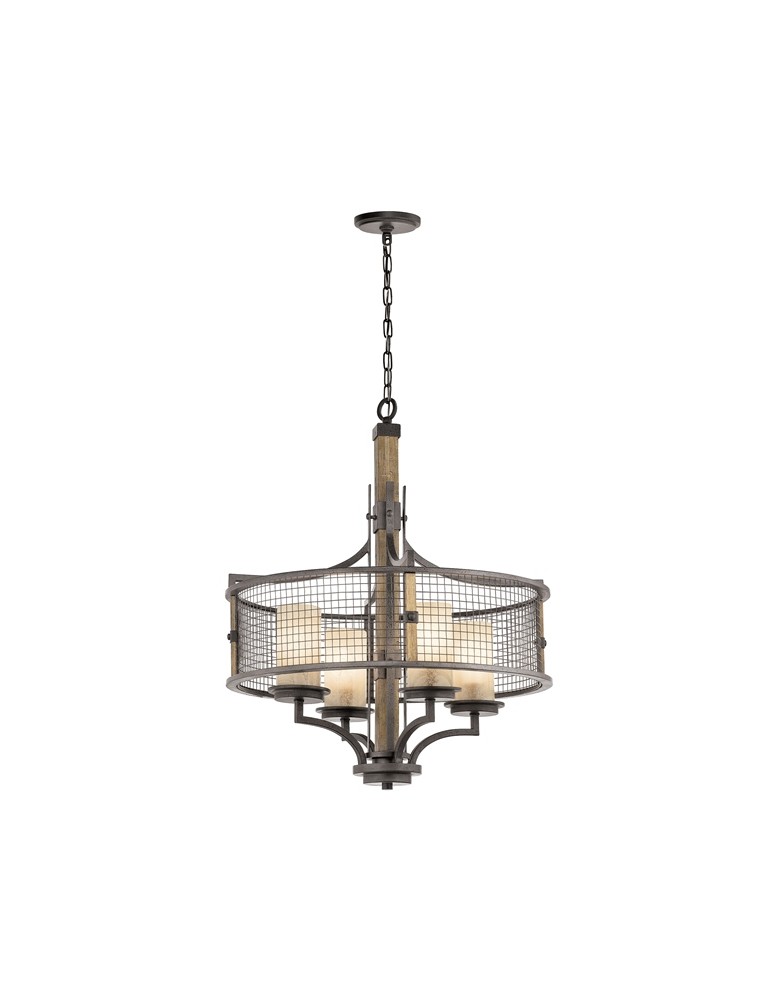 Chandeliers - Kichler AHRENDALE 4x100W E27 KL/AHRENDALE4 Chandelier. - product kolory-swiatla.pl 1