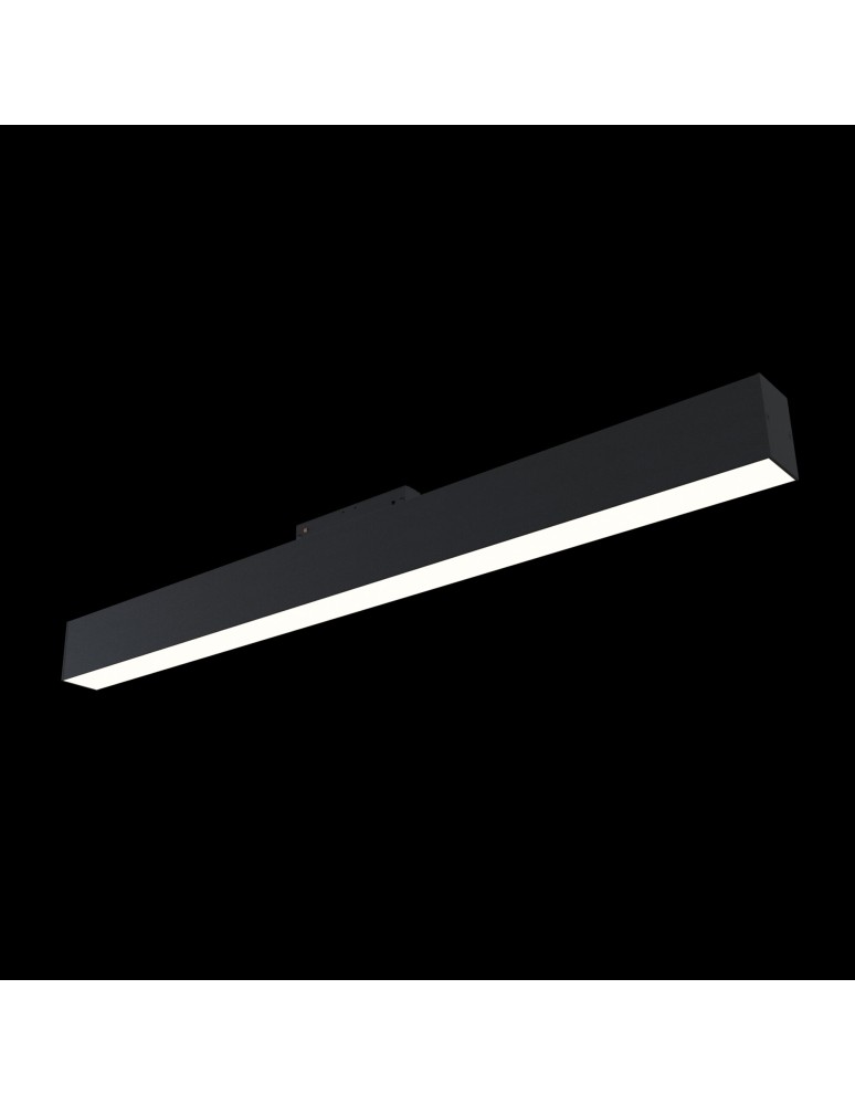 Magnetic rail lamps - Maytoni BASIS For LED Magnetic Array 20W 4000K 1600lm Black TR012-2-20W4K-B - product kolory-swiatla.pl 2