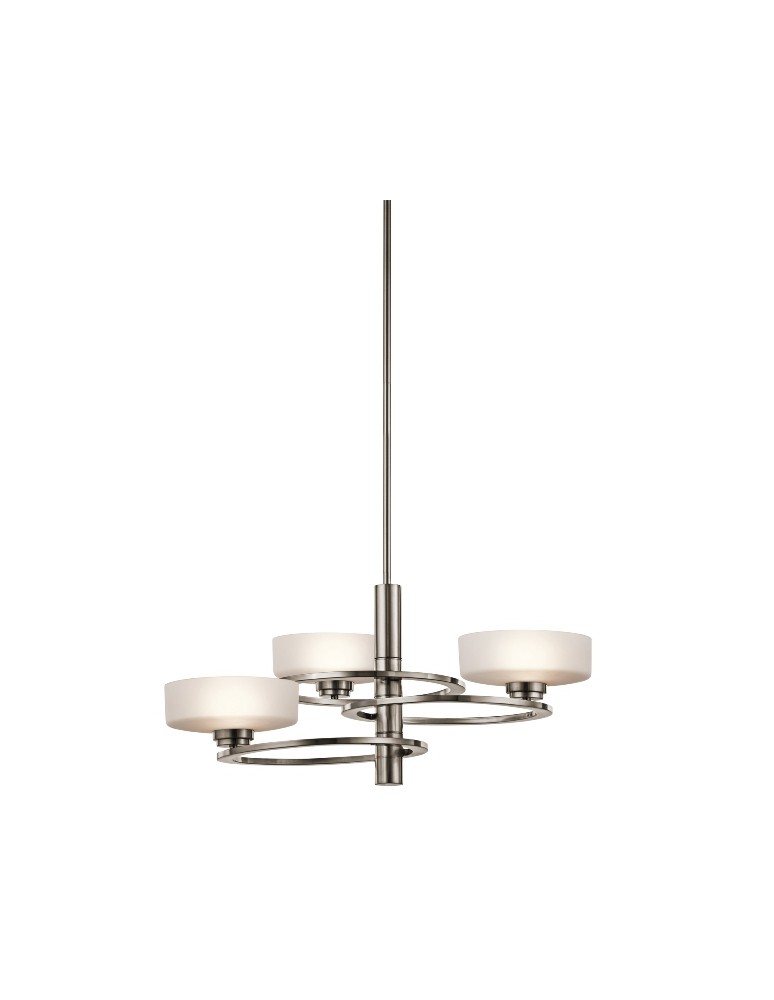 Modern chandeliers - Kichler ALEEKA 3x40W G9 KL/ALEEKA3 Chandelier. - product kolory-swiatla.pl 1