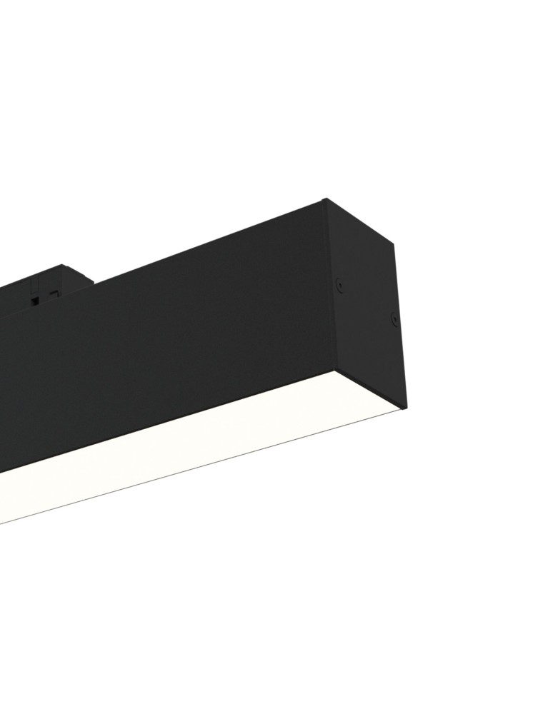Magnetic rail lamps - Maytoni BASIS For LED Magnetic Busbar 12W 3000K 750lm Black TR012-2-12W3K-B - product kolory-swiatla.pl 3