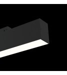 Magnetic rail lamps - Maytoni BASIS For LED Magnetic Busbar 12W 3000K 750lm Black TR012-2-12W3K-B - product 4