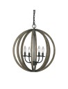Feiss ALLIER 4 x 60W E14 FE/ALLIER/4P WW Pendant.