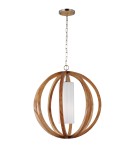 Boho pendant lamps - Feiss ALLIER 1 x 75W E27 FE/ALLIER/P/L LW Pendant - product 1