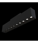 Magnetic rail lamps - Maytoni Points For LED Magnetic Busbar 20W 3000K 1200lm Black TR014-2-20W3K-B - product 2