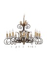 Elstead Lighting Interior Pendant AMARILLI 10x60W E14 AML10 BRONZE.