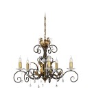 Chandelier chandeliers - Elstead Lighting Interior Pendant AMARILLI 5x60W E14 AML5 BRONZE. - product 1