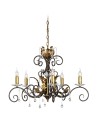 Elstead Lighting Interior Pendant AMARILLI 5x60W E14 AML5 BRONZE.