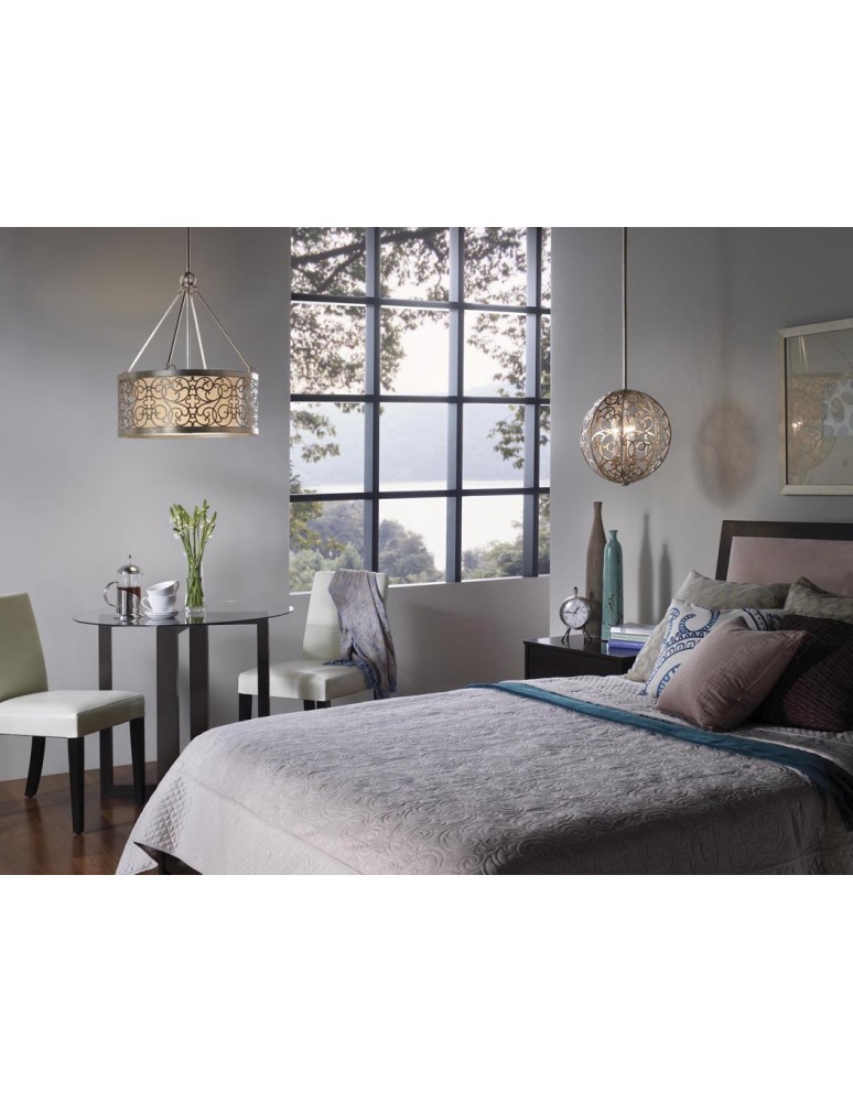 Chandeliers - Feiss ARABESQUE 4x100W E27 FE/ARABESQUE4 Chandelier. - product kolory-swiatla.pl 2