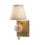 Wall lamps with lampshade - Feiss ARGENTO 1x60W E14 FE/ARGENTO1 Wall lamp - product 1