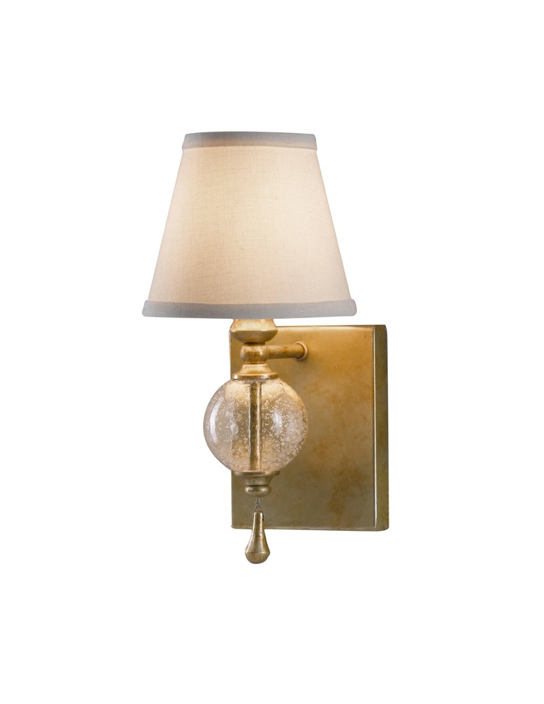 Wall lamps with lampshade - Feiss ARGENTO 1x60W E14 FE/ARGENTO1 Wall lamp - product kolory-swiatla.pl 1