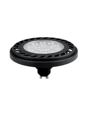 Light Prestige ES111 GU10 black LED bulb 9W 4000K plastic 1x black