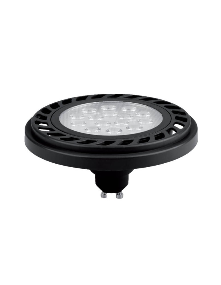 LED ES111 GU10 230V bulbs - Light Prestige ES111 GU10 black LED bulb 9W 4000K plastic 1x black - product kolory-swiatla.pl 1