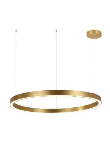 Light Prestige Midway large gold pendant lamp LP-033/1P L GD 1xLED Gold