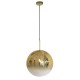 Light Prestige Palla lampa wisząca mała złota LP-2844/1P S GD 1xE14 złoty/transparentny