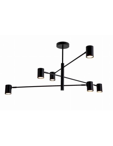 Light Prestige Snow 6 pendant black LP-731/6P BK 6xGU10